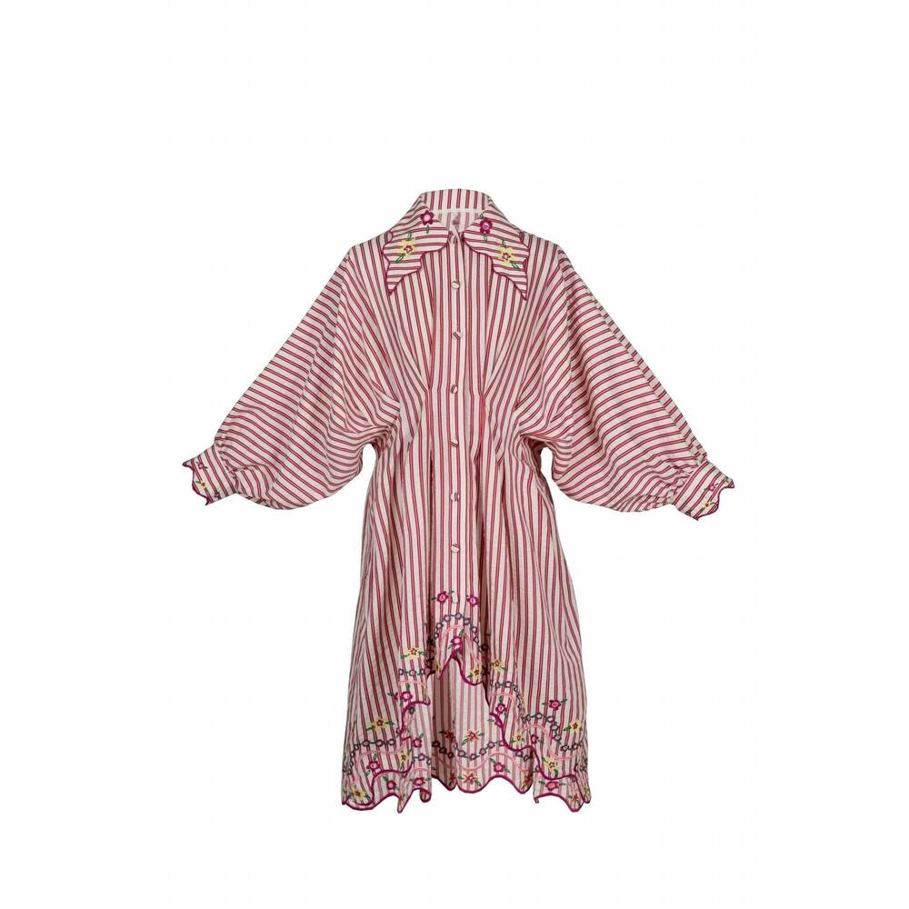 NEW CELIA B pomme dress in red stripes - Picture 7 of 7